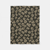 Spooky Seamless Pattern E (Style: 3) Fleece Deken (Voorkant)