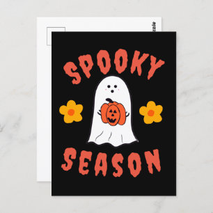 Spooky Season Ghost Briefkaart