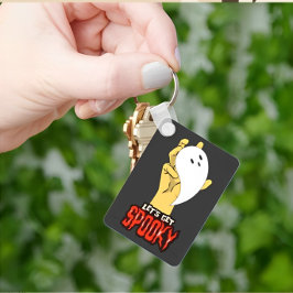 Spooky Season Ghost Hand Halloween Sleutelhanger