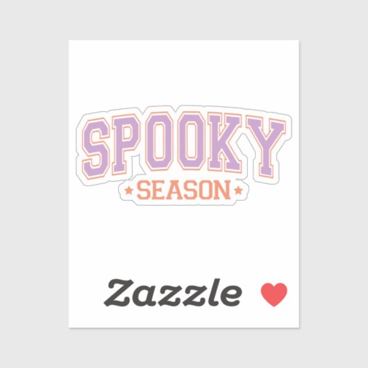 Spooky Season Halloween Sticker (Vel)