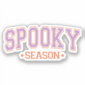 Spooky Season Halloween Sticker (Voorkant)