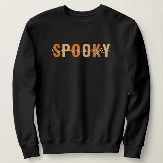 Spooky Season Halloween Sweatshirt (Design voorkant)