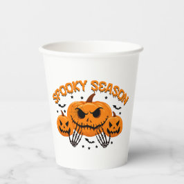 Spooky Season Papieren Bekers