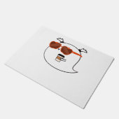 Spooky Season Schattige Ghost Classic T-shirt Deurmat (Schuin)