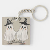Spooky Season Squad Acrylic Keychain (Achterkant)