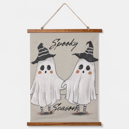 Spooky Season Squad Hangend Wandkleed (Voorkant)