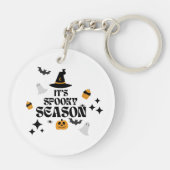 Spooky seizoen acryl Sleutelhanger (Achterkant)