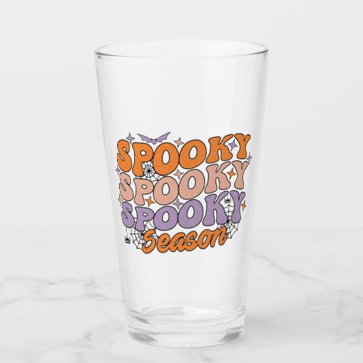 Spooky seizoen glas (Voorkant)