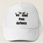 Spooky seizoen grappig Halloween Trucker Pet (Voorkant)