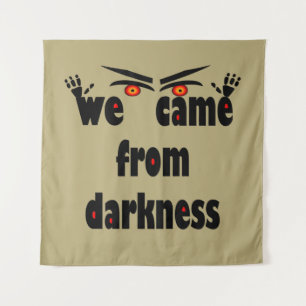 Spooky seizoen grappig Halloween Wandkleed
