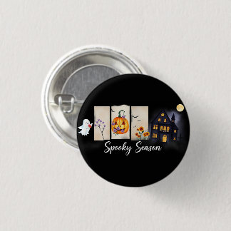 Spooky seizoen Halloween Button