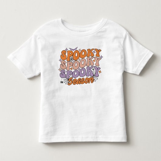Spooky seizoen kinder shirts (Voorkant)