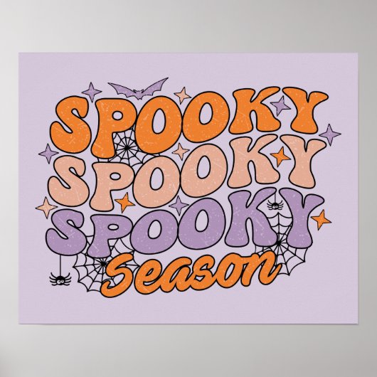 Spooky seizoen poster (Voorkant)