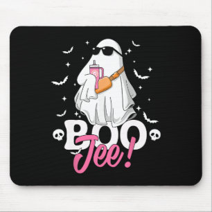 Spooky Seizoen Schattige Spook Halloween Kostuum B Muismat
