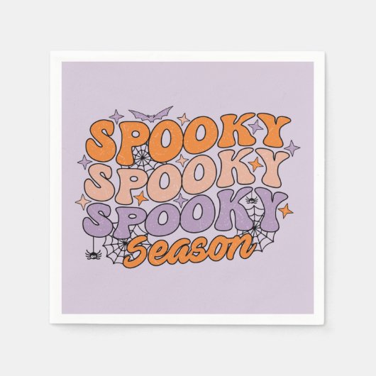 Spooky seizoen servet (Voorkant)