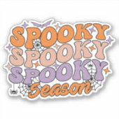 Spooky seizoen sticker (Voorkant)