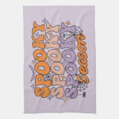 Spooky seizoen theedoek (Verticaal)