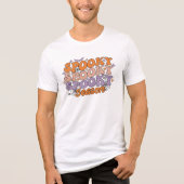 Spooky seizoen Tri-Blend shirt (Voorkant)