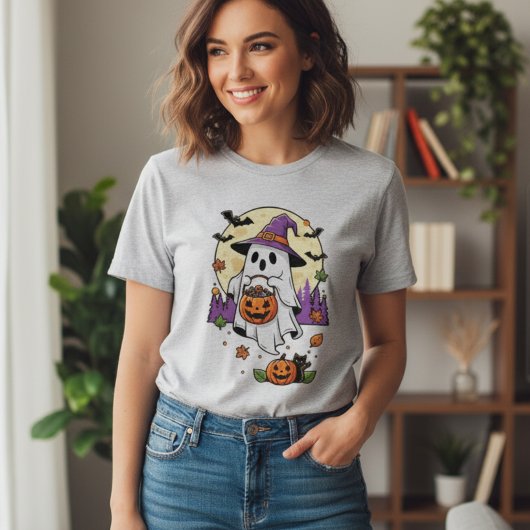 Spooky seizoen voor de lol Oktober Look - Retro Gh T-shirt