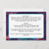 Spooky Sewer Spider Surprise Kaart (Achterkant)