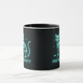 Spooky Skele-Kitty Mug Mok (Midden)