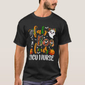 Spooky Skelet Dancing Halloween Night Shift Boo T-shirt (Voorkant)