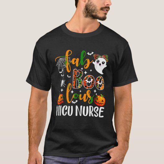 Spooky Skelet Dancing Halloween Night Shift Boo T-shirt (Voorkant)