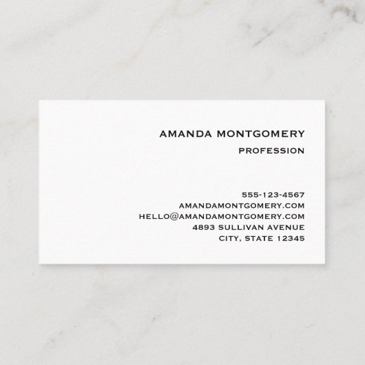 Spooky Skelet met Evil Pumpkins Visitekaartje (Achterkant)