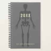 Spooky Skelet Professionele Orthopedische Dokter Planner (Voorkant)
