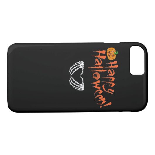 Spooky Skeleton Hands. Fijne Halloween. Case-Mate iPhone Case (Achterkant (Horizontaal))