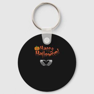 Spooky Skeleton Hands. Fijne Halloween. Sleutelhanger