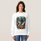 Spooky ski spektakel trui (Voorkant volledig)