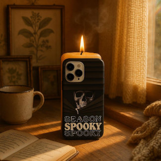 Spooky Skull Peek - griezelige grappige iPhone iPhone 16 Pro Max Hoesje