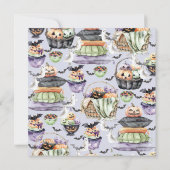 Spooky Sleepover Bedankkaart (Achterkant)