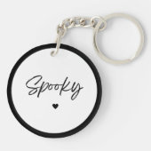 Spooky Sleutelhanger (Achterkant)