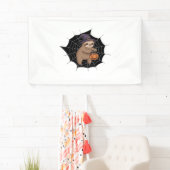 Spooky Sloth Halloween Fun - Schattigee Trick-or-T Spandoek (Insitu)