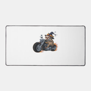 Spooky Sloth Motorcycle Ride Halloween Biker Fun C Bureaumat