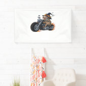 Spooky Sloth Motorcycle Ride Halloween Biker Fun C Spandoek (Insitu)