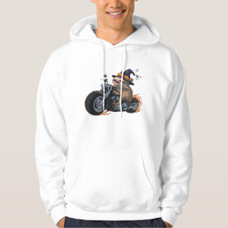 Spooky Sloth Motorrit Halloween Biker Pret T-Shirt