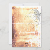 Spooky Soiree Feestdagenkaart (Achterkant)