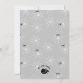 Spooky Spellbinding Halloween Verjaardagsfeestje Kaart (Achterkant)