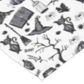 Spooky Spellbinding Halloween Verjaardagsfeestje Tafelkleed (Gekanteld)