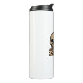 Spooky Spice Skull Thermosbeker (Gedraaid links)