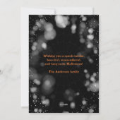 Spooky Spider Cobweb Happy Halloween Kaart (Achterkant)