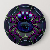 Spooky Spider Creepy Cute Ronde Button 4,0 Cm (Voorkant)