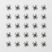 Spooky Spider Window Clings - Medium Raamsticker (Vel)