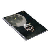 Spooky Spiral Notitieboek voor Halloween (Rechterzijde)