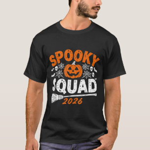 Spooky Squad 2026 Familie Halloween Matching T-shirt