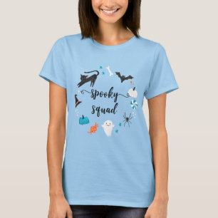 Spooky Squad Boy Verjaardagsfeestje Familie T-shirt