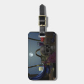 Spooky Stilleven in Moonlight Bagagelabel (Voorkant verticaal)